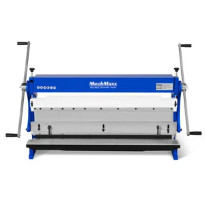 MechMaxx 500307 40" 3-in-1 Sheet Metal Machine – Slip Roll, Shear & Pan Brake (20 Gauge Capacity)