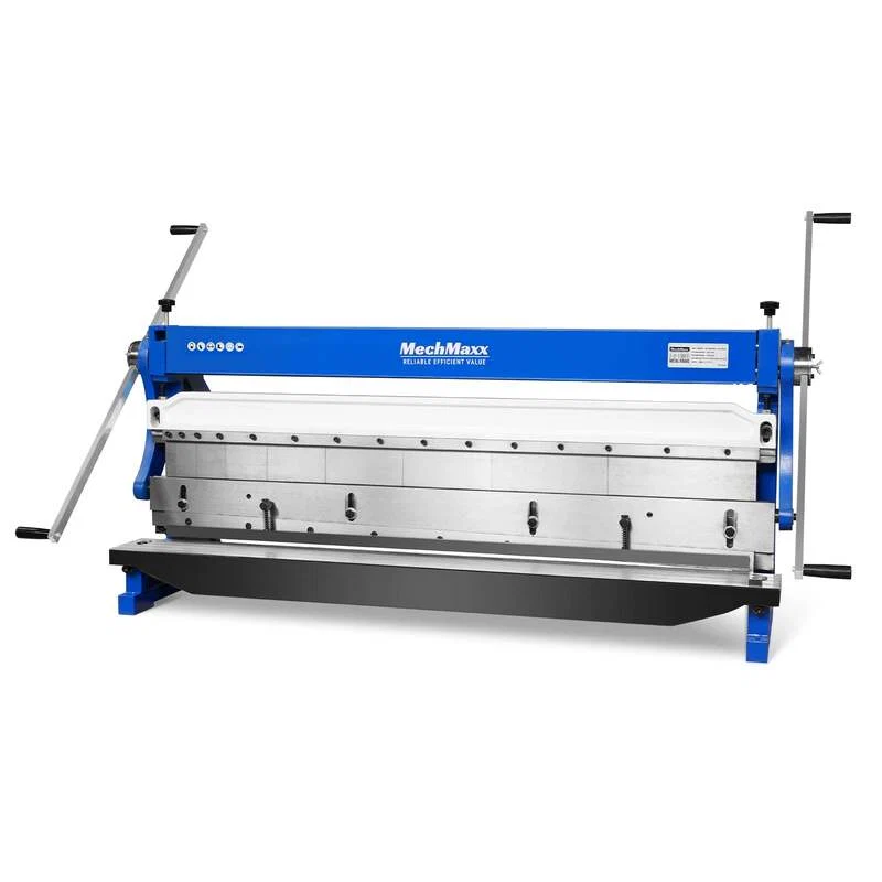 MechMaxx 500308 MMCB5220 52" 3-in-1 Sheet Metal Machine – Slip Roll, Shear & Pan Brake