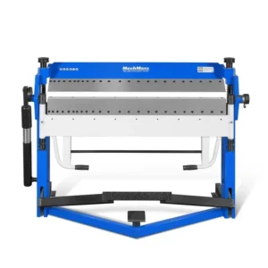 MechMaxx 500311 50" Foot Clamp Pan and Box Brake – 14 Gauge Industrial Sheet Metal Brake