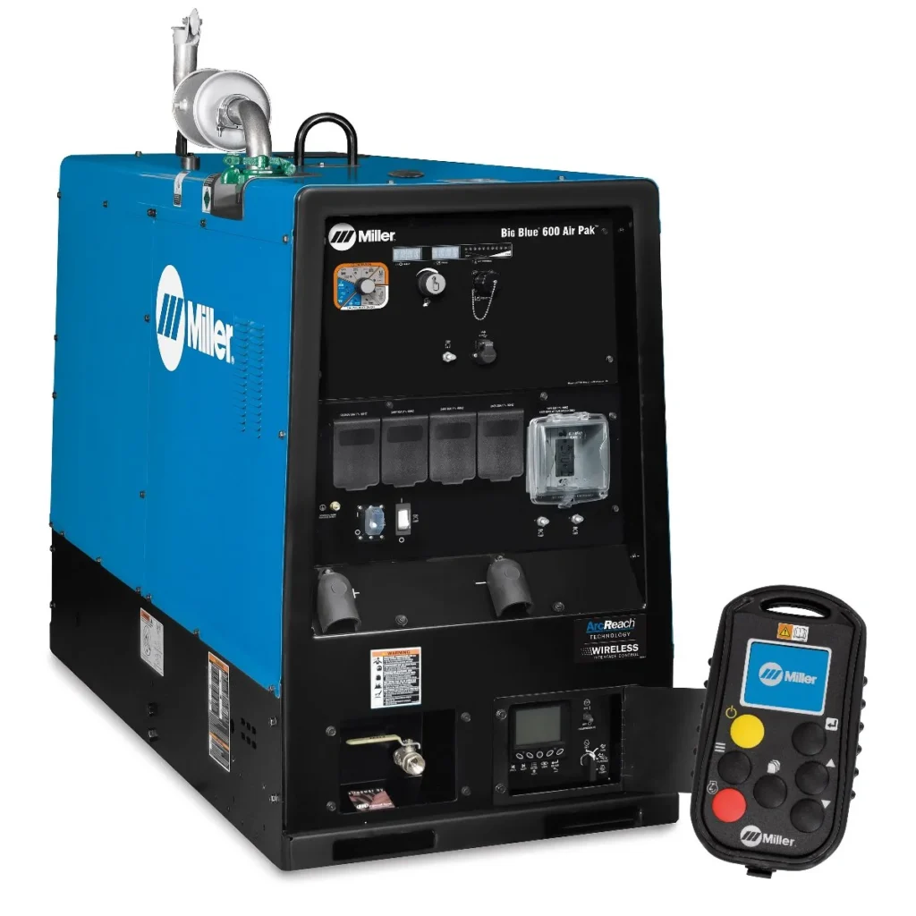 Miller Big Blue 600 Air Pak Truck Mount Spec w/ Wireless Interface Control (Deutz) - 907750004
