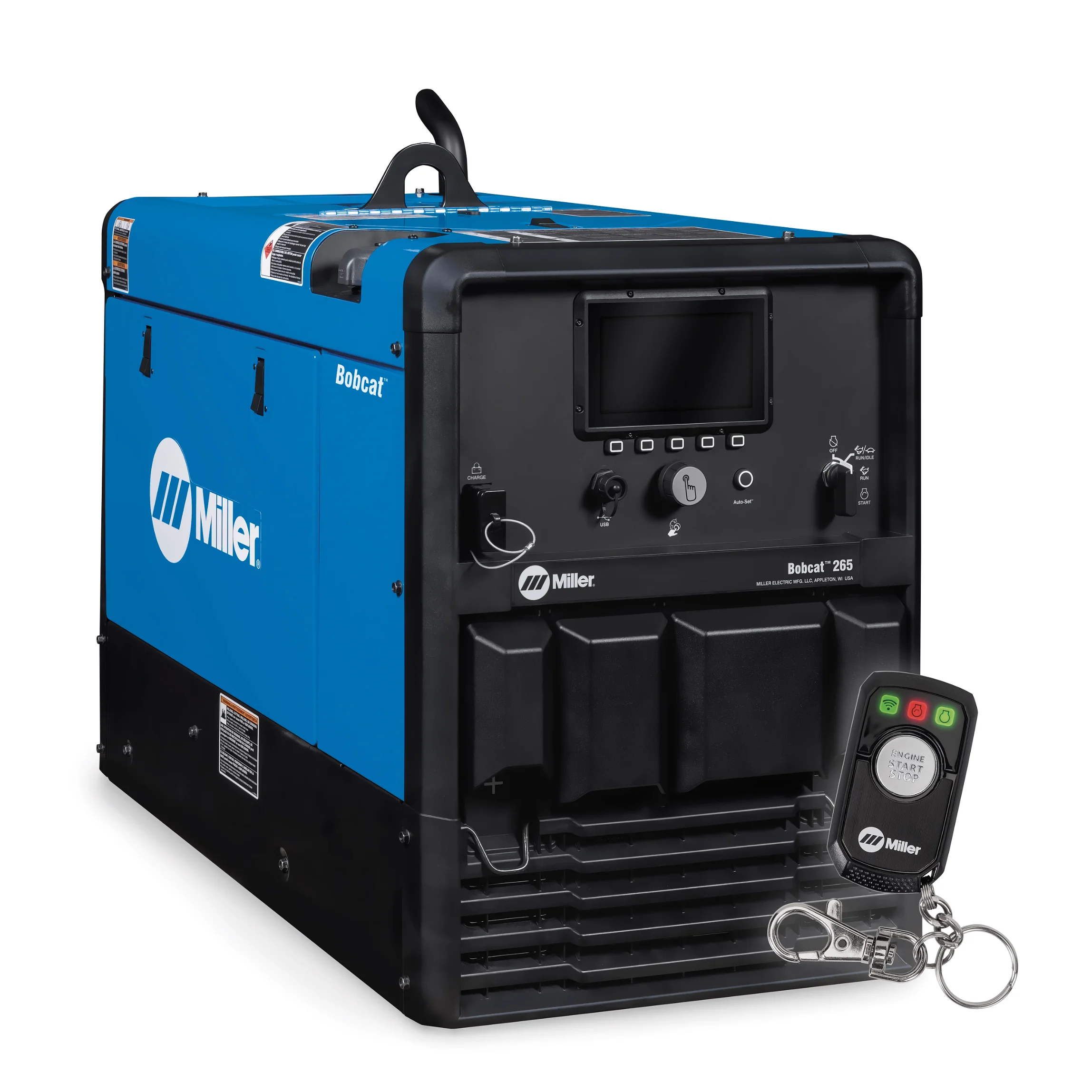 Miller Bobcat 265 w/ Battery Charge & Remote Start/Stop - 907826002