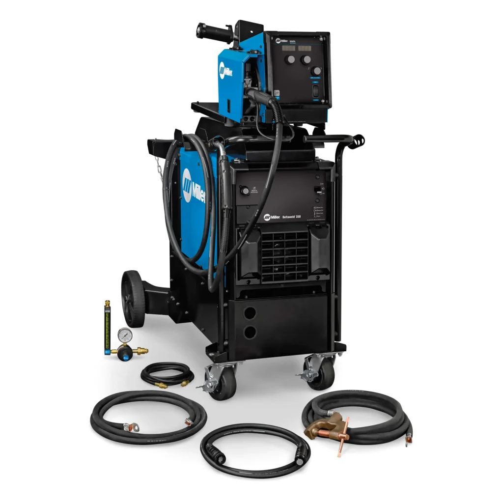 Miller Deltaweld 350 MIGRunner w/ IntellX Feeder - 951000138