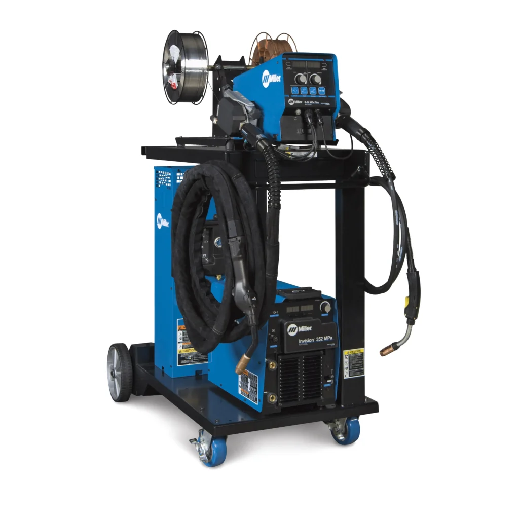 Miller Invision 352 MPa MIG Runner Aluminum Pkg w D-74 Feeder - 951844