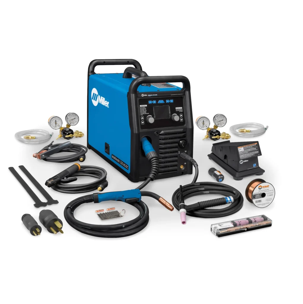 Miller Multimatic 220 AC/DC Multiprocess Welder w/ Wireless Pedal - 907757002