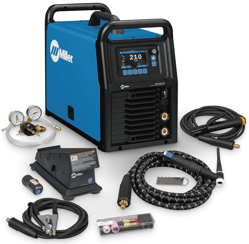 Miller Syncrowave 212 AC/DC Air Cooled TIG Welder w/Wireless Foot Control - 907939