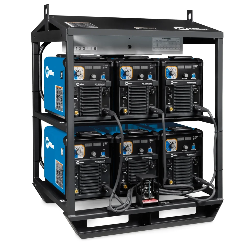 Miller XMT 400 ArcReach 6-Pack Rack - 907883