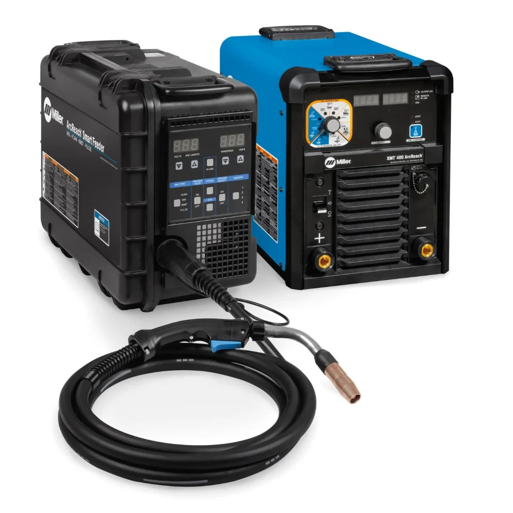 Miller XMT 400 w/ ArcReach Smart Feeder & Bernard PipeWorx 300A - 951000112