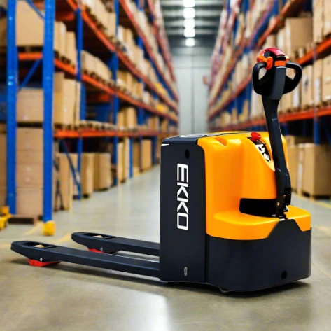 Pallet Jack | Electric Rider | 5500 lbs Capacity | EKKO EP25E