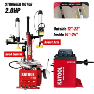 Tire Changer KT-T830 & Wheel Balancer KT-B700 Combo