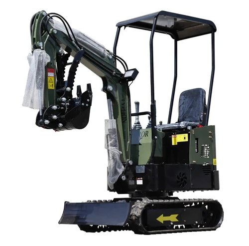 TYPHON TERROR X STORM Mini Excavator 1 Ton Trench Digger with Canopy,...