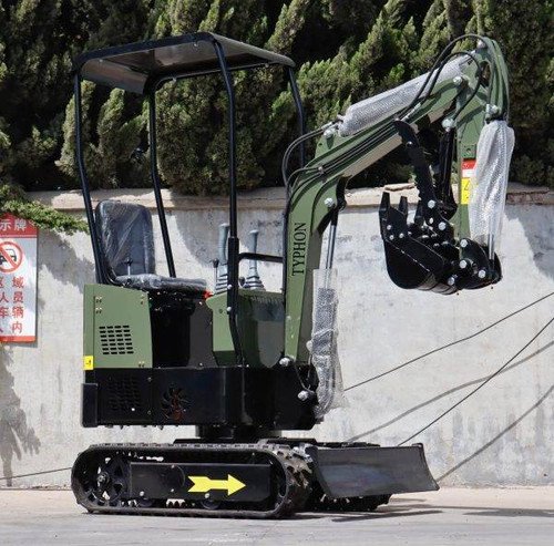 TYPHON TERROR X STORM Mini Excavator 1 Ton Trench Digger with Canopy,... - Image 5