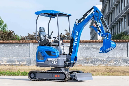 TYPHON TERROR XIX STORM Mini Excavator – 4000lbs Trench Digger with Boom...