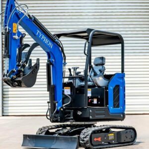 TYPHON TERROR XXV 2.5 Ton Mini Excavator KUBOTA Diesel Engine USA