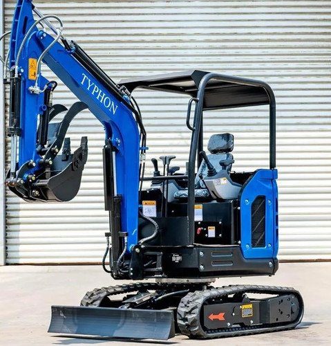 TYPHON TERROR XXV 2.5 Ton Mini Excavator KUBOTA Diesel Engine USA