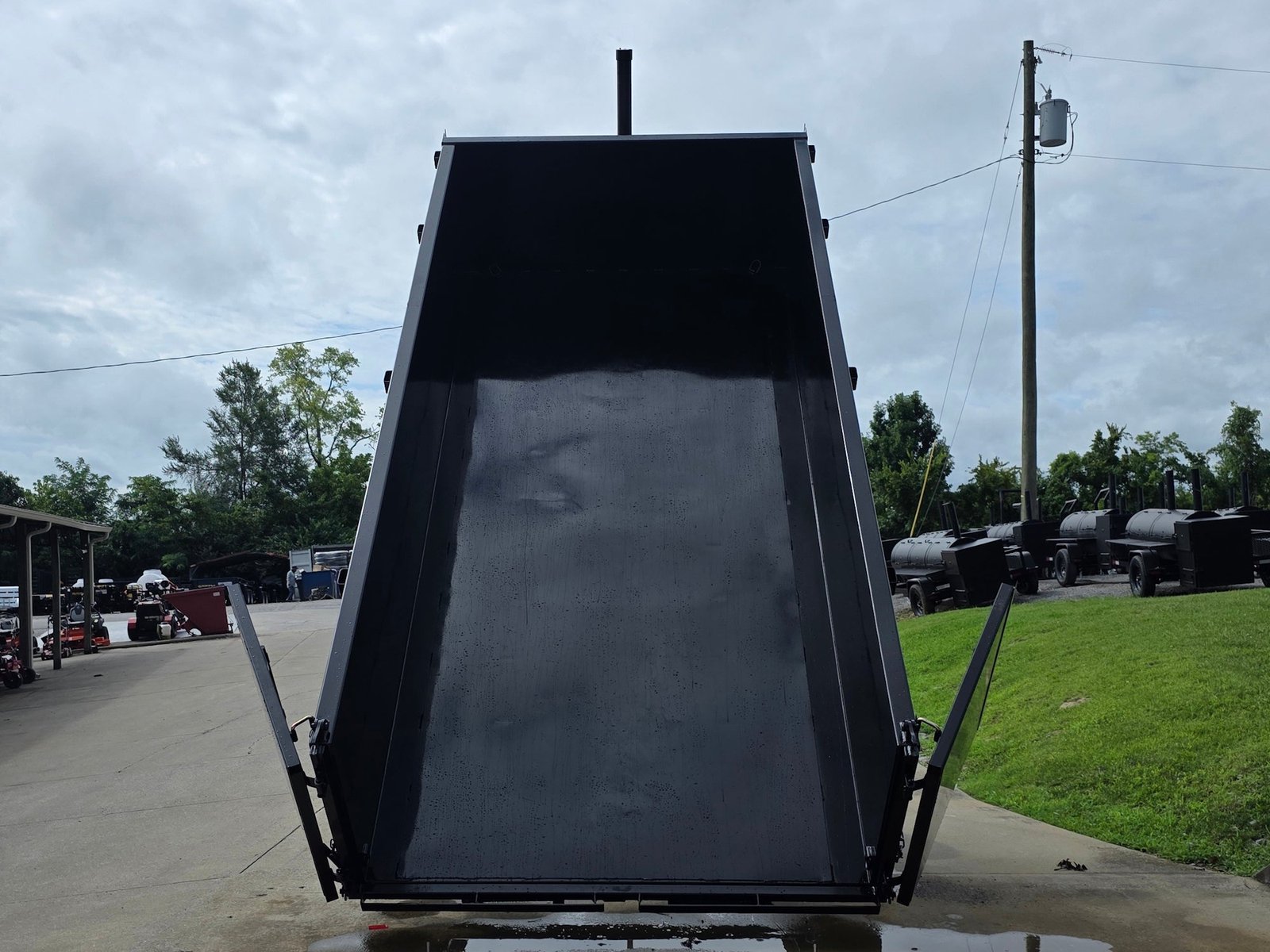 7x16 Gorilla Telescopic IBeam Dump Trailer with 3ft Sides (2) 7K Axles 14k GVWR - Image 5