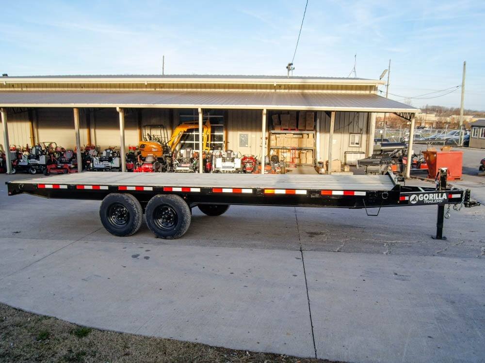 8.5x22 Straight Deckover Trailer (2) 7K Axles with Slide Out Ramps 14K GVWR - Image 8